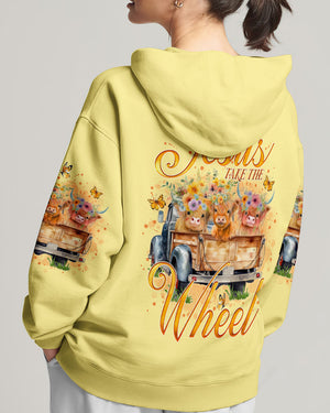 Jesus Take The Wheel Women's All Over Print Shirt - Tlno0108243