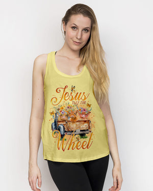 Jesus Take The Wheel Women's All Over Print Shirt - Tlno0108243
