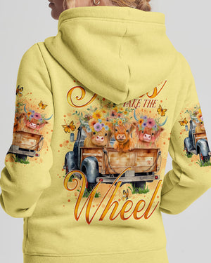 Jesus Take The Wheel Women's All Over Print Shirt - Tlno0108243