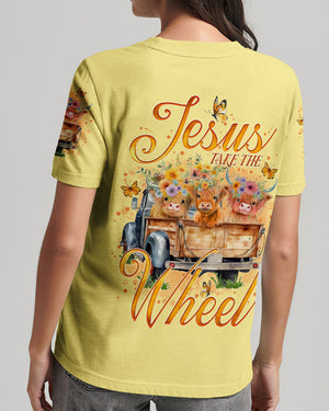 Jesus Take The Wheel Women's All Over Print Shirt - Tlno0108243