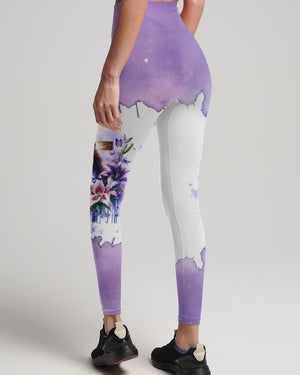 I Believe In God Cross Horse Lilies Women's All Over Print Shirt - Tlno0512233