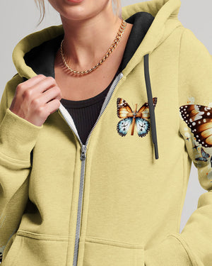 When Butterflies Appear Angels Are Near Women's All Over Print Shirt - Tlno0805251