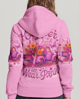 In October We Wear Pink Truck Women's All Over Print Shirt - Tlno0808252