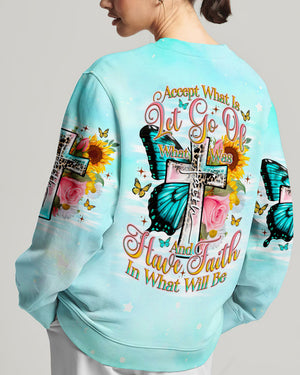 Accept What Is Let Go Of What Was Women's All Over Print Shirt - Tlno0905244