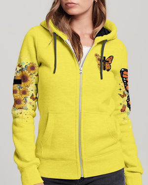 Blessed By God Loved By Jesus Butterflies Women's All Over Print Shirt - Tlno0909251