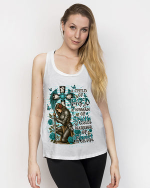 A Child Of God A Woman Of Faith Warrior Women's All Over Print Shirt - Tlno1109251