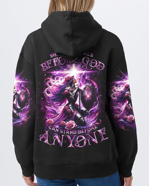 She Who Kneels Before God Warrior Women's All Over Print Shirt - Tlno1901243