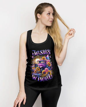 Jesus Take The Wheel Women's All Over Print Shirt - Tlno1902242