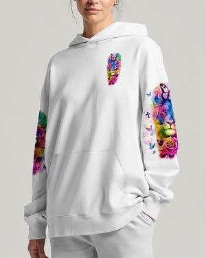 When Butterflies Appear Angels Are Near Lion Women's All Over Print Shirt - Tlno1902252