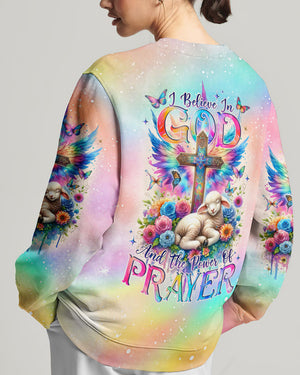 I Believe In God Women's All Over Print Shirt - Tlno2111233