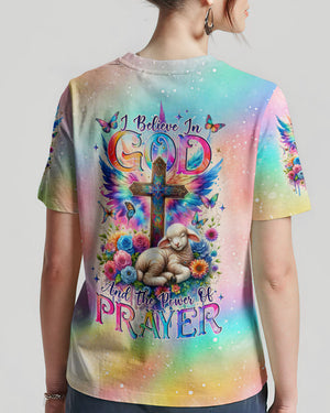 I Believe In God Women's All Over Print Shirt - Tlno2111233