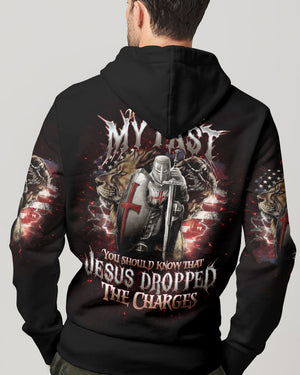 Jesus Dropped The Charges Lion Men's All Over Print Shirt - Tlno2205243