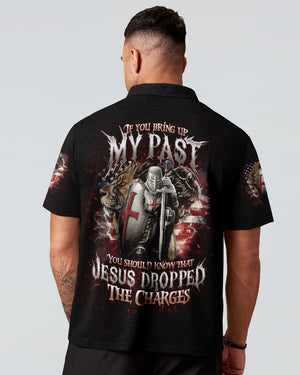 Jesus Dropped The Charges Lion Men's All Over Print Shirt - Tlno2205243