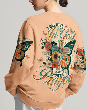 I Believe In God Butterfly Women's All Over Print Shirt - Tlno2211243