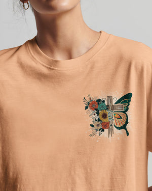 I Believe In God Butterfly Women's All Over Print Shirt - Tlno2211243
