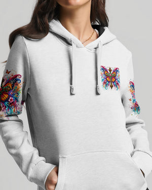 I Can Do All Things Cross Butterfly Women's All Over Print Shirt - Tlno2509243