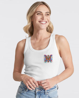 I Can Do All Things Cross Butterfly Women's All Over Print Shirt - Tlno2509243