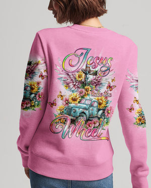 Jesus Take The Wheel Women's All Over Print Shirt - Tlno2603243