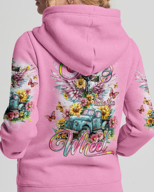 Jesus Take The Wheel Women's All Over Print Shirt - Tlno2603243
