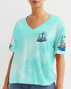 With God All Things Are Possible Women's All Over Print Shirt - Tlno2604244