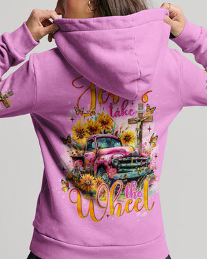 Jesus Take The Wheel Women's All Over Print Shirt - Tlno2702242