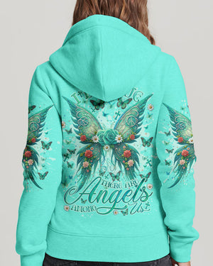 I Believe There Are Angels Among Us Wings Women's All Over Print Shirt - Tlno2903242