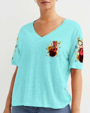 Why Y'all Trying To Test The Jesus In Me Women's All Over Print Shirt - Tlnt0103243