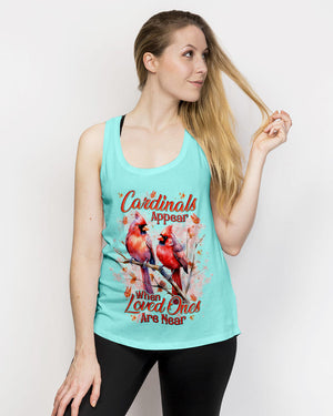 Cardinals Appear When Loved Ones Are Near Women's All Over Print Shirt - Tlnt0201251