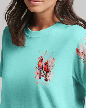 Cardinals Appear When Loved Ones Are Near Women's All Over Print Shirt - Tlnt0201251