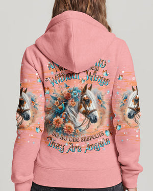 I Will Send Them Without Wings Horse Women's All Over Print Shirt - Tlnt0307252