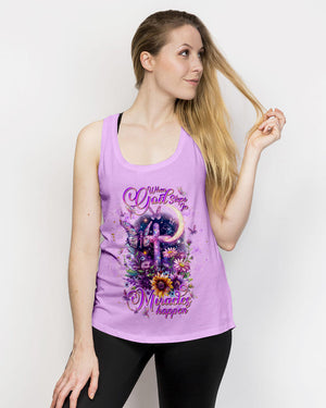When God Steps In Miracles Happen Women's All Over Print Shirt - Tlnt0312242