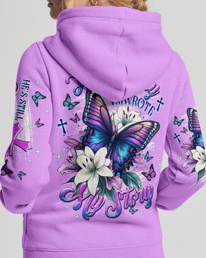 His Mercy Rewrote My Story Butterfly Women's All Over Print Shirt - Tlnt0312251