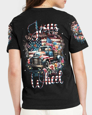 Jesus Take The Wheel Flower Women's All Over Print Shirt - Tlnt0502242