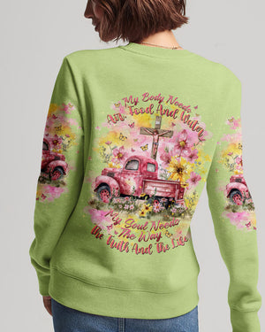 My Soul Needs The Way The Truth And The Life Truck Women's All Over Print Shirt - Tlnt0503243