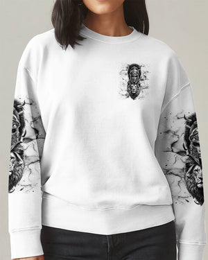 Jesus Dropped The Charges Lion Warrior Women's All Over Print Shirt - Tlnt0511241