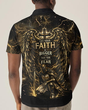 Let Your Faith Be Bigger Than Your Fear Warrior Men's All Over Print Shirt - Tlnt0704263