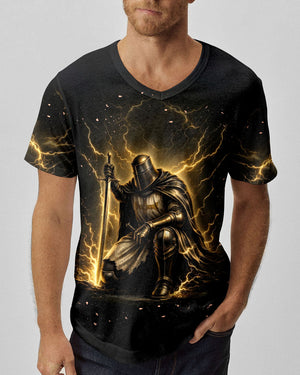 Let Your Faith Be Bigger Than Your Fear Warrior Men's All Over Print Shirt - Tlnt0704263