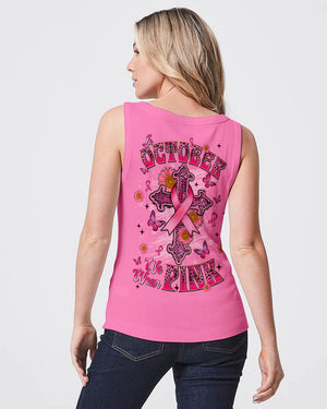 In October We Wear Pink Cross Women's All Over Print Shirt - Tlnt0708251
