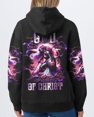 A Warrior Of Christ Women's All Over Print Shirt - Tlnt0801243