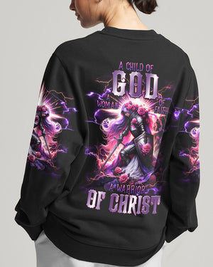 A Warrior Of Christ Women's All Over Print Shirt - Tlnt0801243