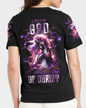 A Warrior Of Christ Women's All Over Print Shirt - Tlnt0801243