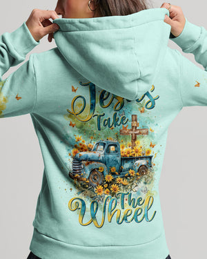 Jesus Take The Wheel Women's All Over Print Shirt - Tlnt0803243