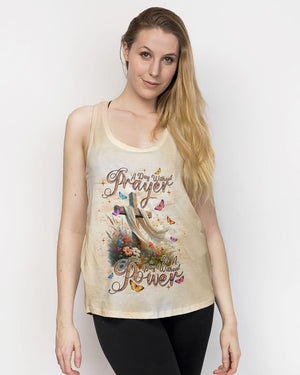 A Day Without Prayer Is A Day Without Power Women's All Over Print Shirt - Tlnt0803252