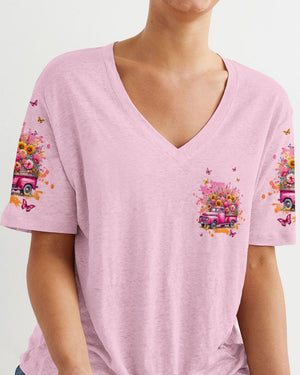 Jesus Take The Wheel Women's All Over Print Shirt - Tlnt0905241