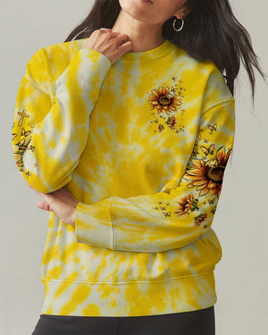 Walk By Faith Sunflower Women's All Over Print Shirt - Tlnt0906252