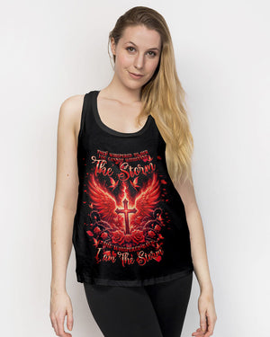 I Am The Storm Cross Wings Women's All Over Print Shirt - Tlnt1001254