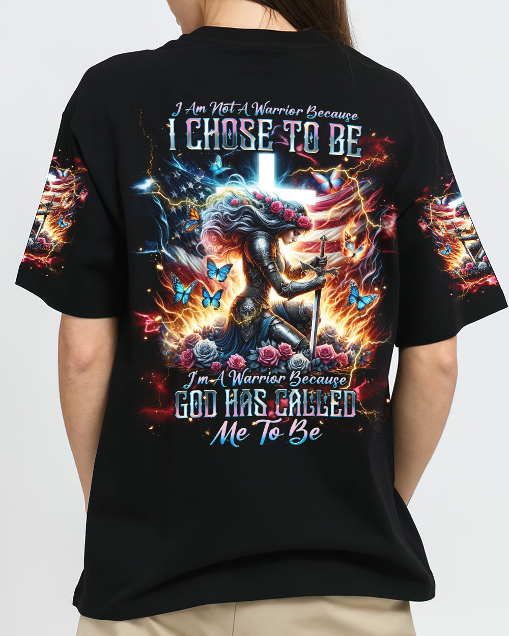 I'm A Warrior Because God Has Called Me To Be Women's All Over Print Shirt - Tlnt1006242