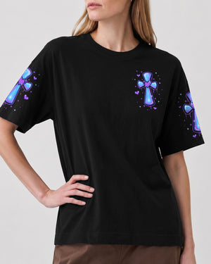 I Can Do All Things Through Christ Neon Women's All Over Print Shirt - Tlnt1007262