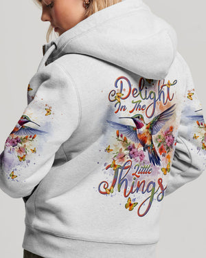 Delight In The Little Things Hummingbird Women's All Over Print Shirt - Tlnt1101243