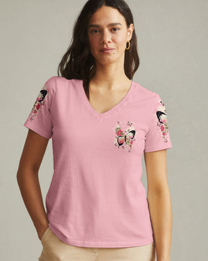 He Restores My Soul Butterfly Women's All Over Print Shirt - Tlnt1102252